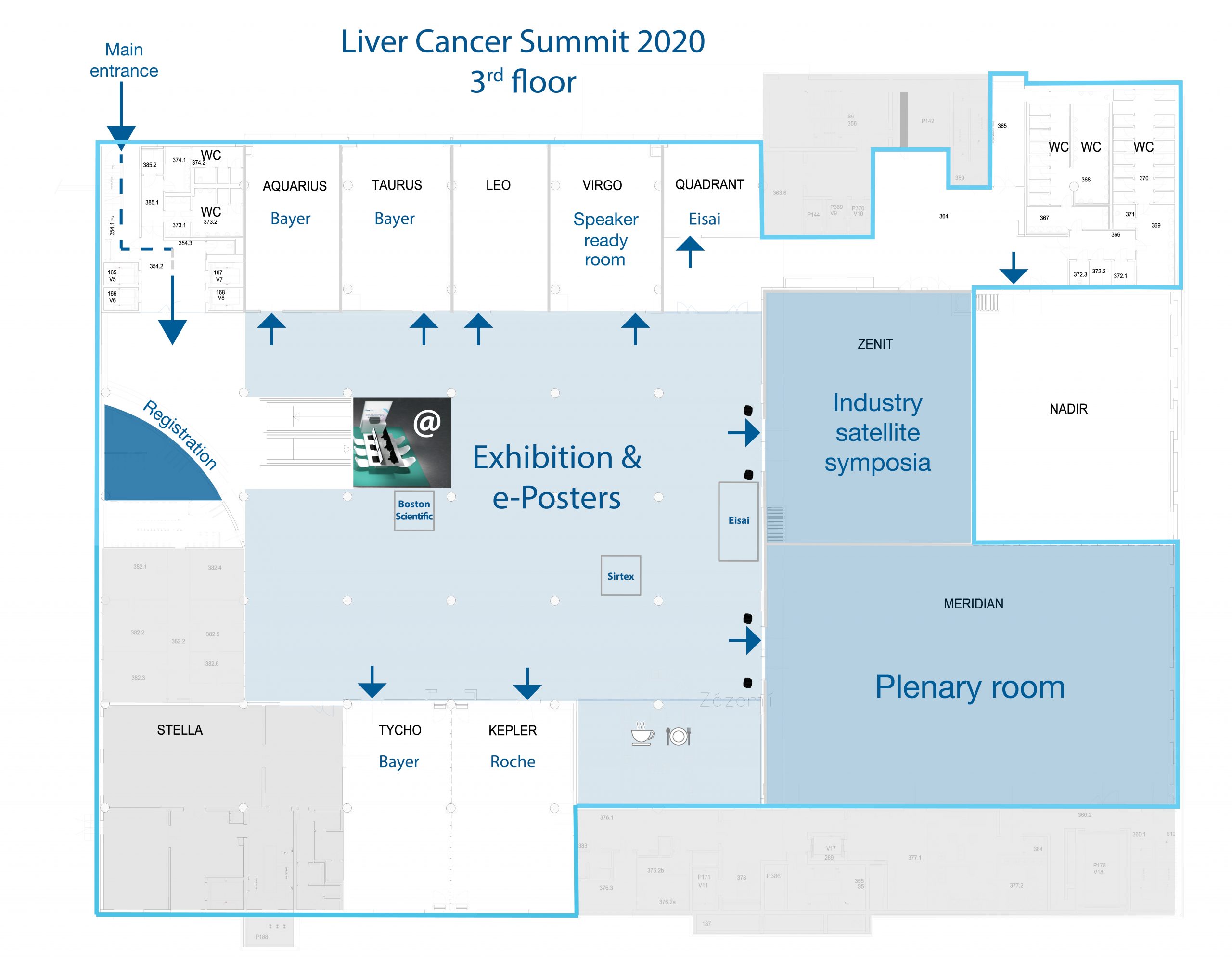 Exhibition Floor Plan Liver Cancer Summit 2020