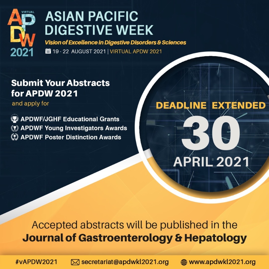 Virtual Asian Pacific Digestive Week (APDW) 2021 EASLThe Home of